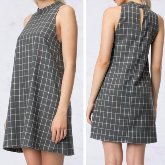 Hyfve Grid Dress - Picture 2 of 6